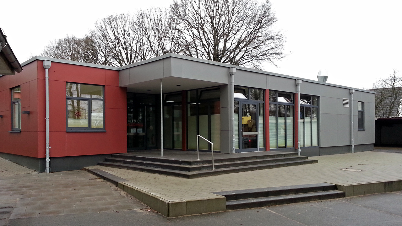 Grundschule Glashuette Norderstedt Anbau Umbau Eingang